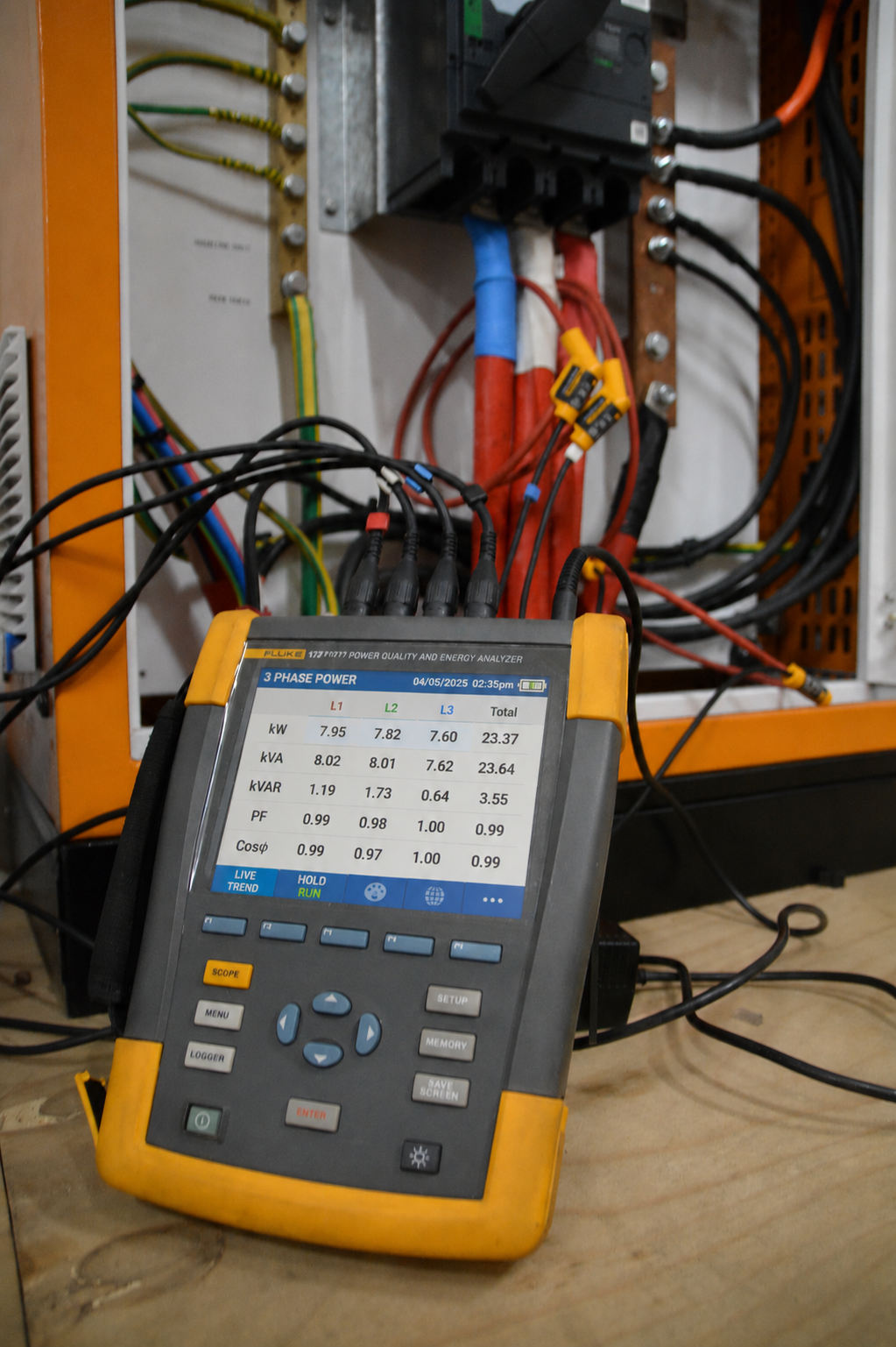 Power Meter Image With Screen On